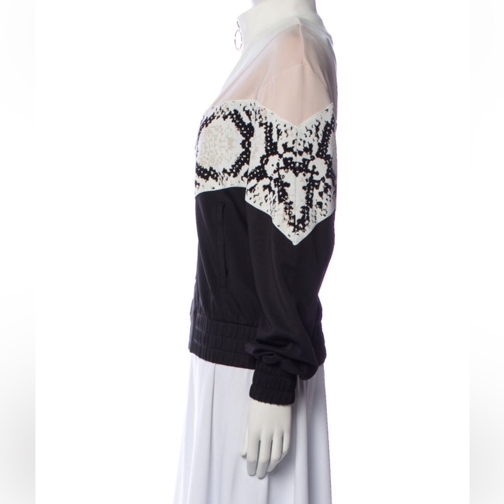 Maje Thelo Python Print Track Jacket S - image 3